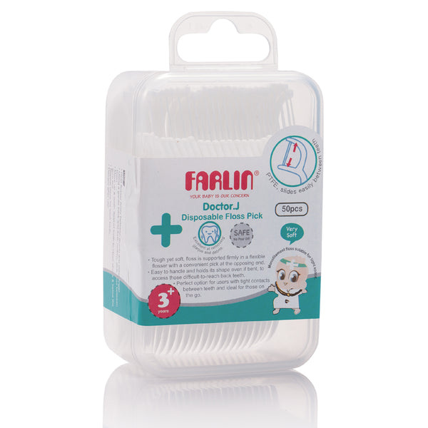 FARLIN DISPOSABLE FLOSS PICK (50 PCS) - BB-50006