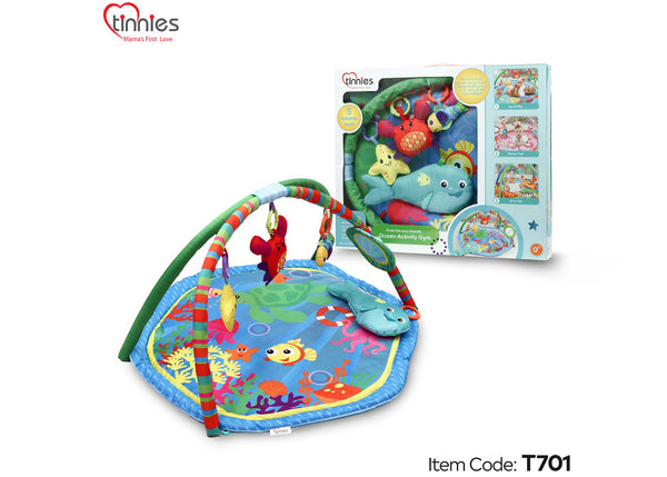 TINNIES BABY OCEAN ACTIVITY PLAY GYM - T701