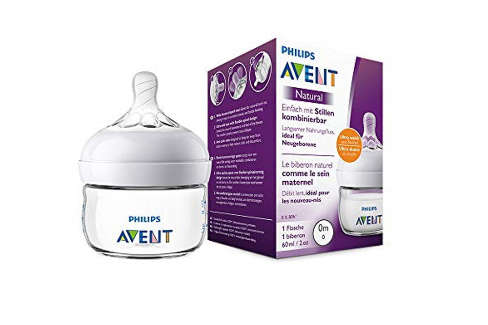 Natural II PP 60ml Feeding Bottle PK1 - SCF039/17