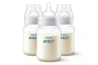 Anti-Colic PP Bottle 260ml Pk3 - SCF813/37