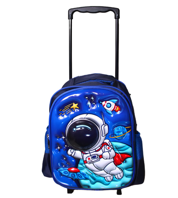 KIDS SCHOOL BAG SPACE TROLLEY 13"/16"/18"
