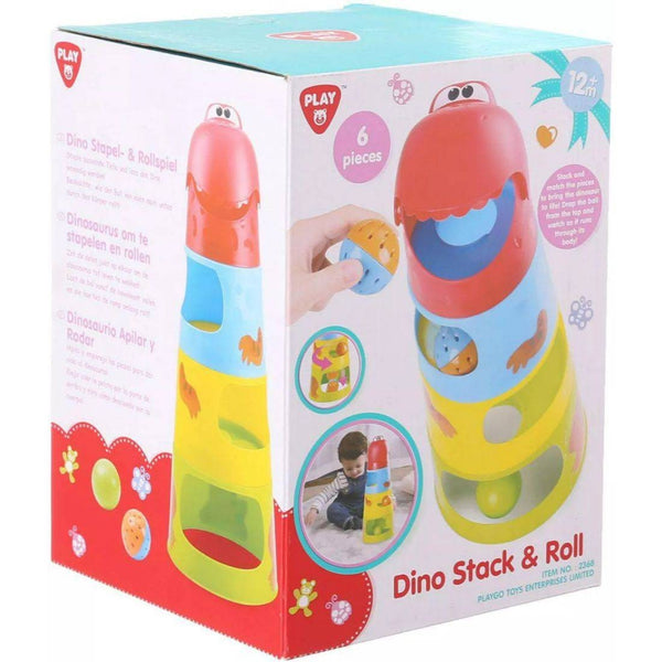 DINO STACK & ROLL 6 PCS - 2368