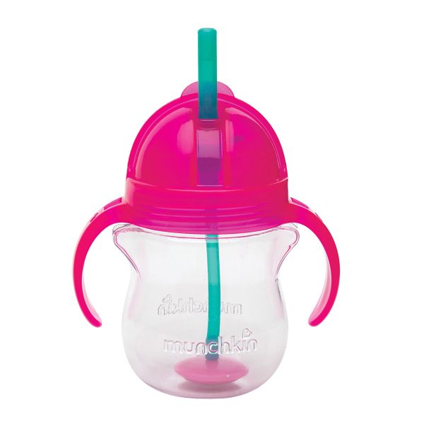 Munchkin 7oz Any Angle Weighted Straw cup 6M + - 32246