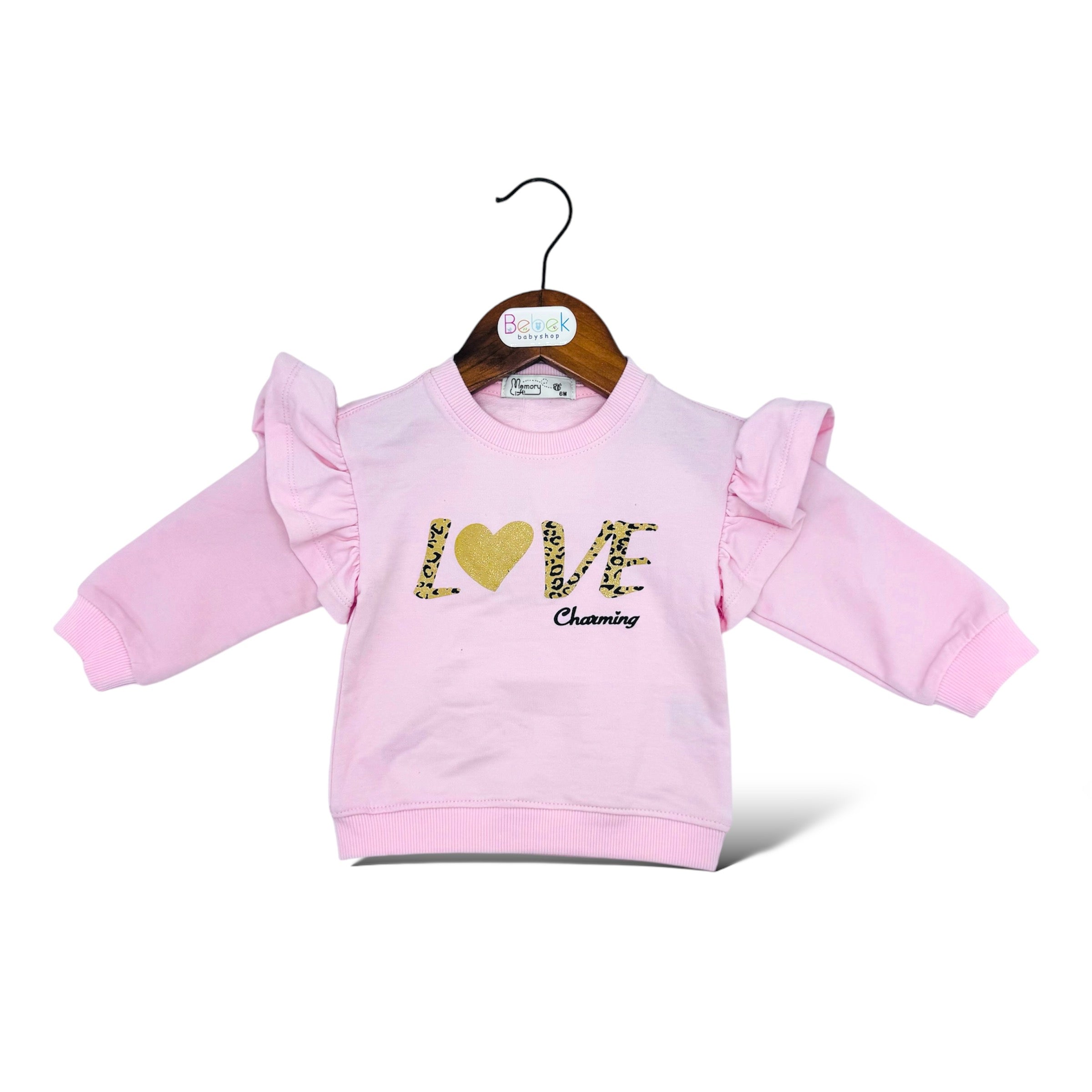 BABY GIRL LOVE SWEATSHIRT