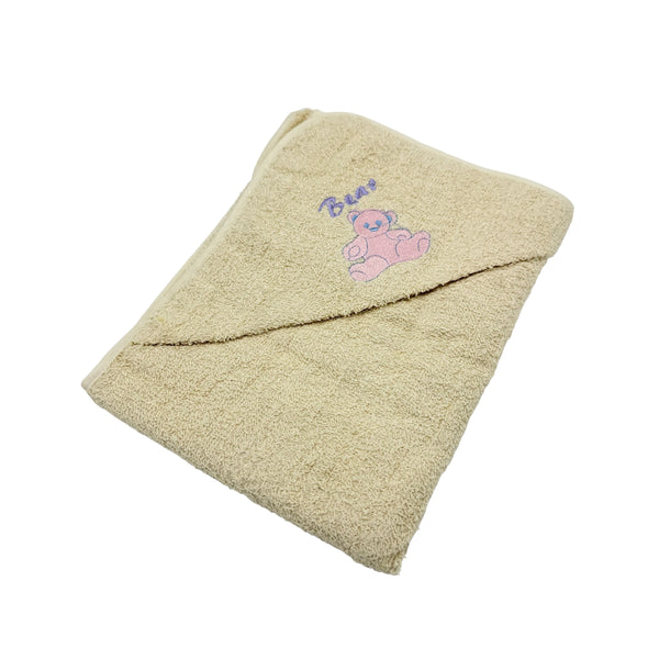 BABY BEAR HOODED BATH TOWEL - 28415