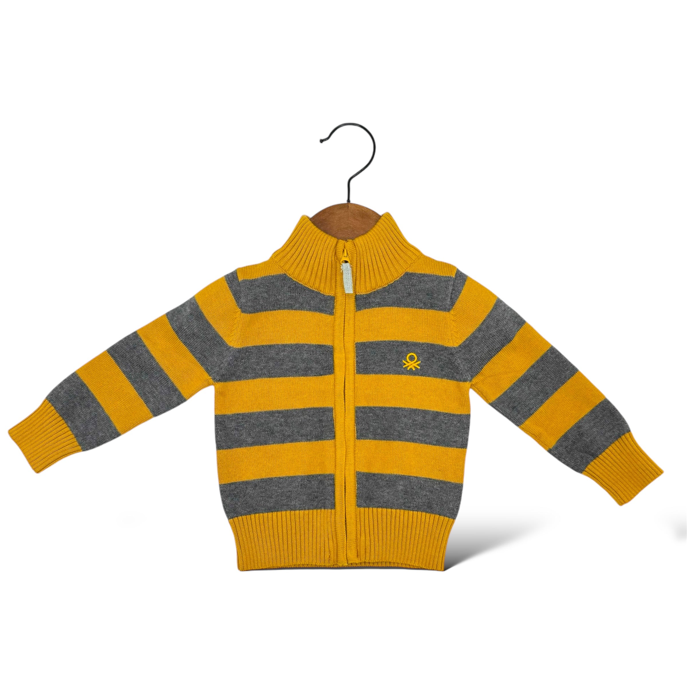 BABY BOY ZIPPER SWEATER