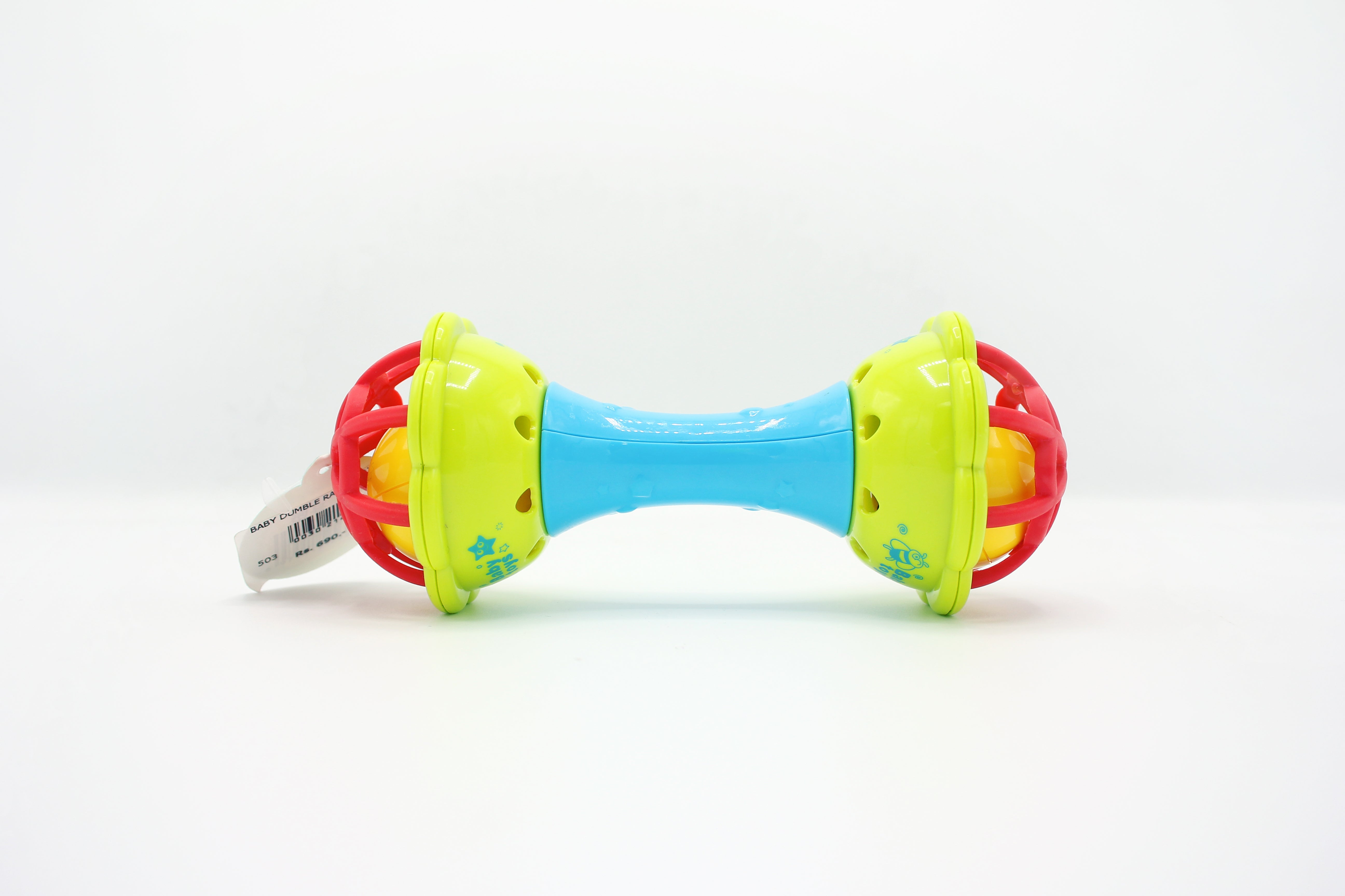 BABY HAND RATTLE DUMBBELL - 30214