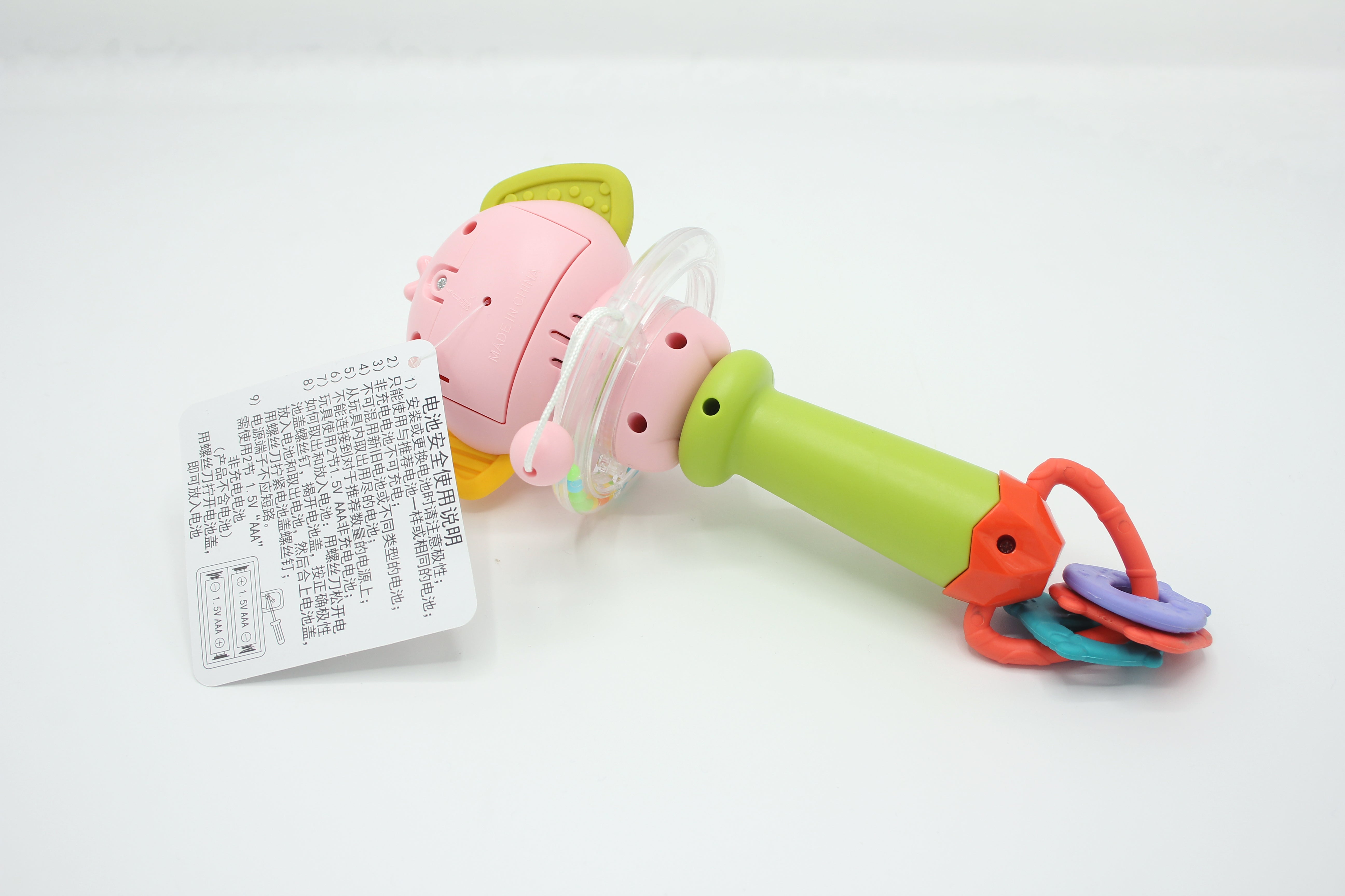 BABY MUSICAL RATTLE - 30217