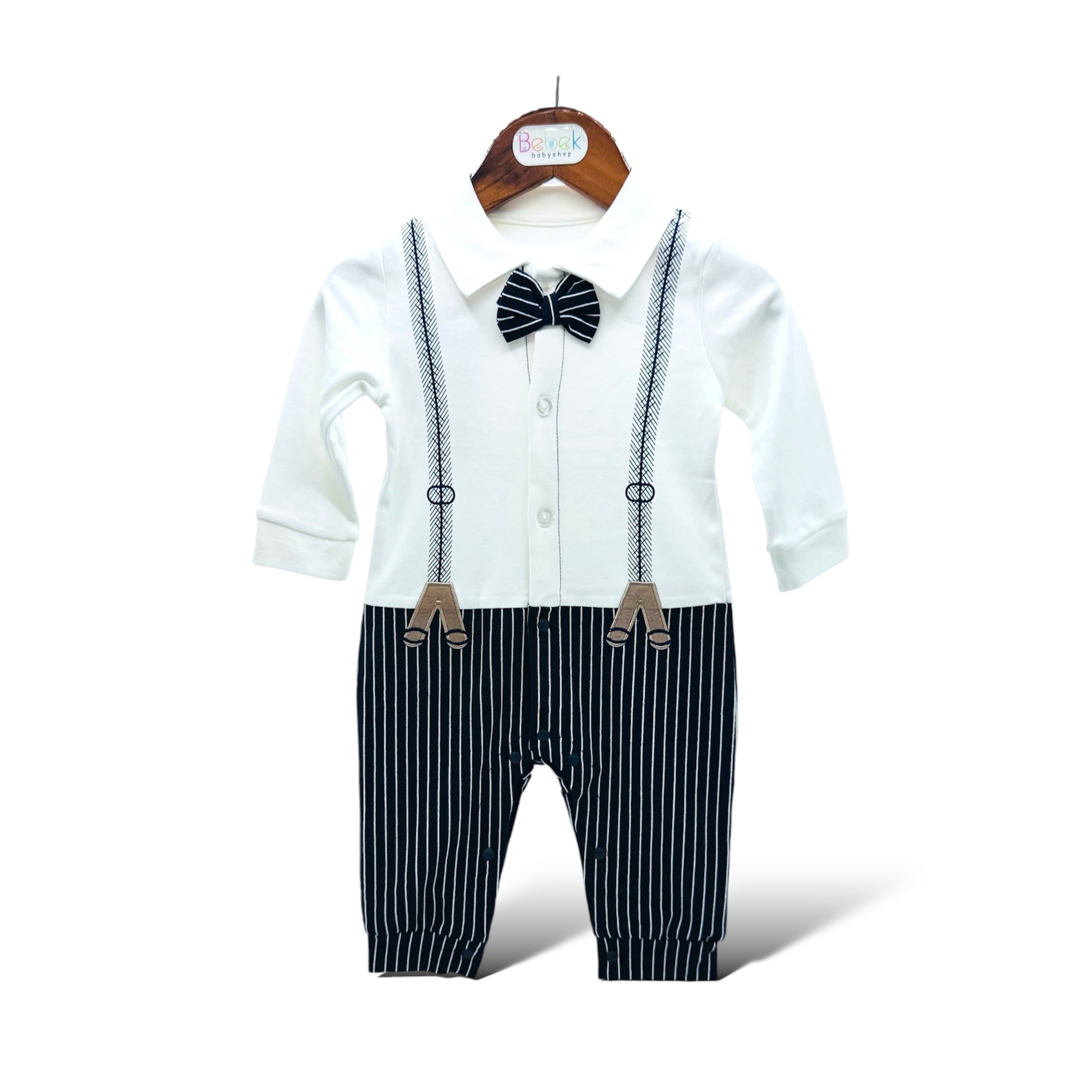 BABY BOY FORMAL ROMPER