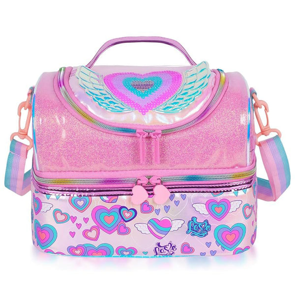 VEST HEART THEMED DOUBLE DECKER BAG