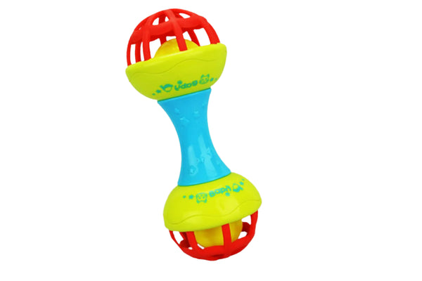 BABY HAND RATTLE DUMBBELL