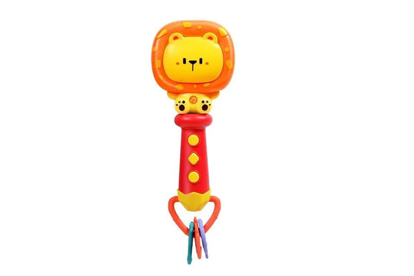 BABY HAND RATTLE WITH TEETHER - 31059