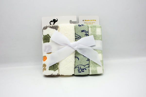 BABY WASHCLOTH PACK 4 - 31103