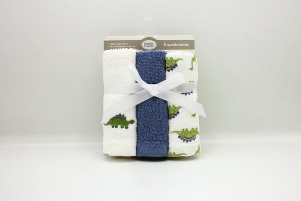 BABY WASHCLOTH PACK 6 - 31111