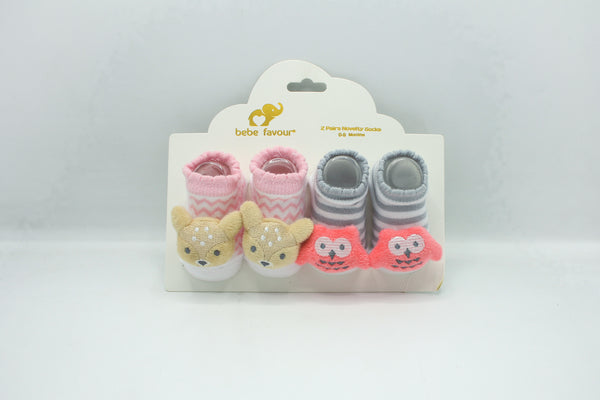 BABY SOCKS BOOTIES PACK 2 : 31113