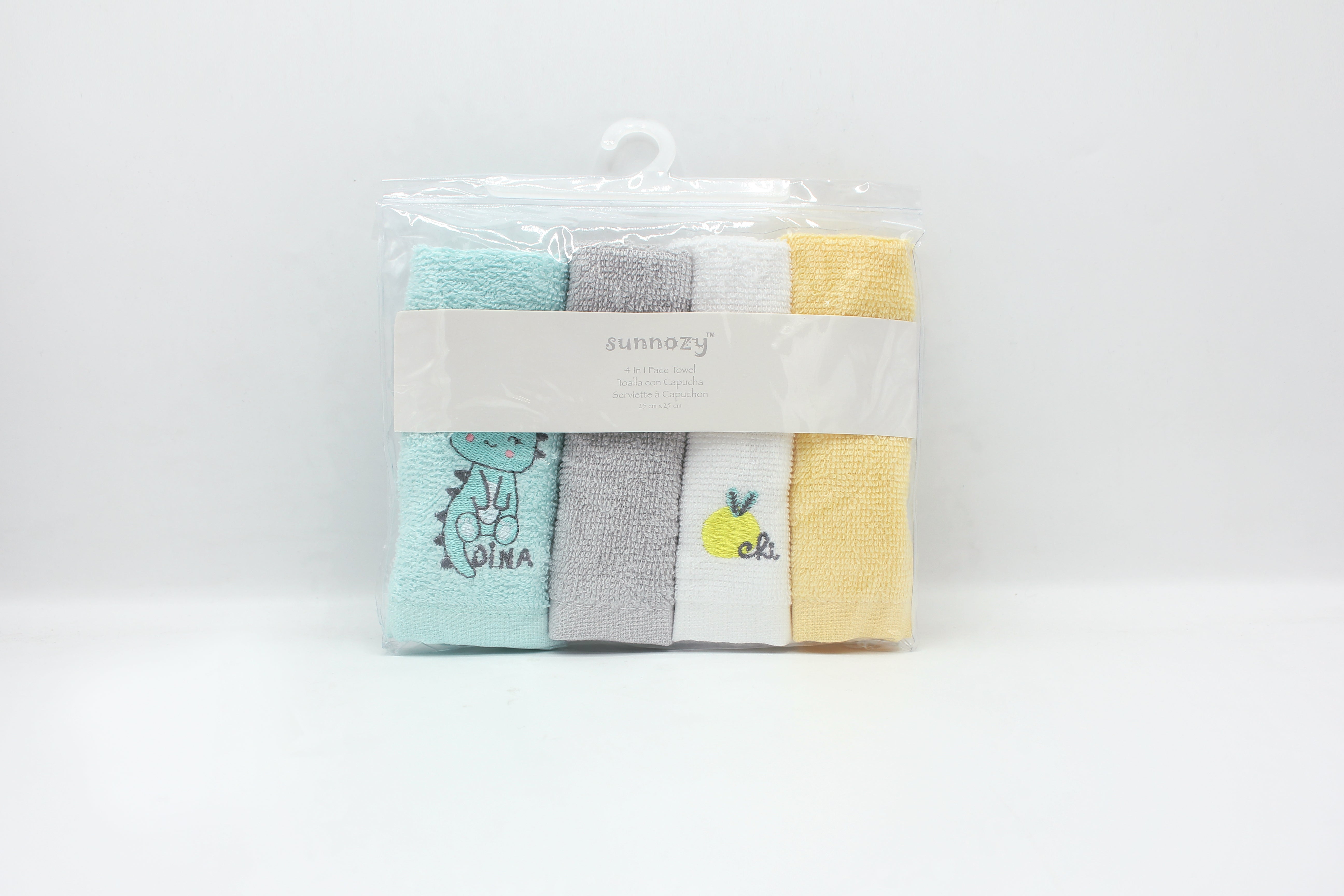 BABY FACE TOWELS PACK 4  - 31146