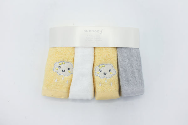 BABY FACE TOWELS PACK 4  - 31146