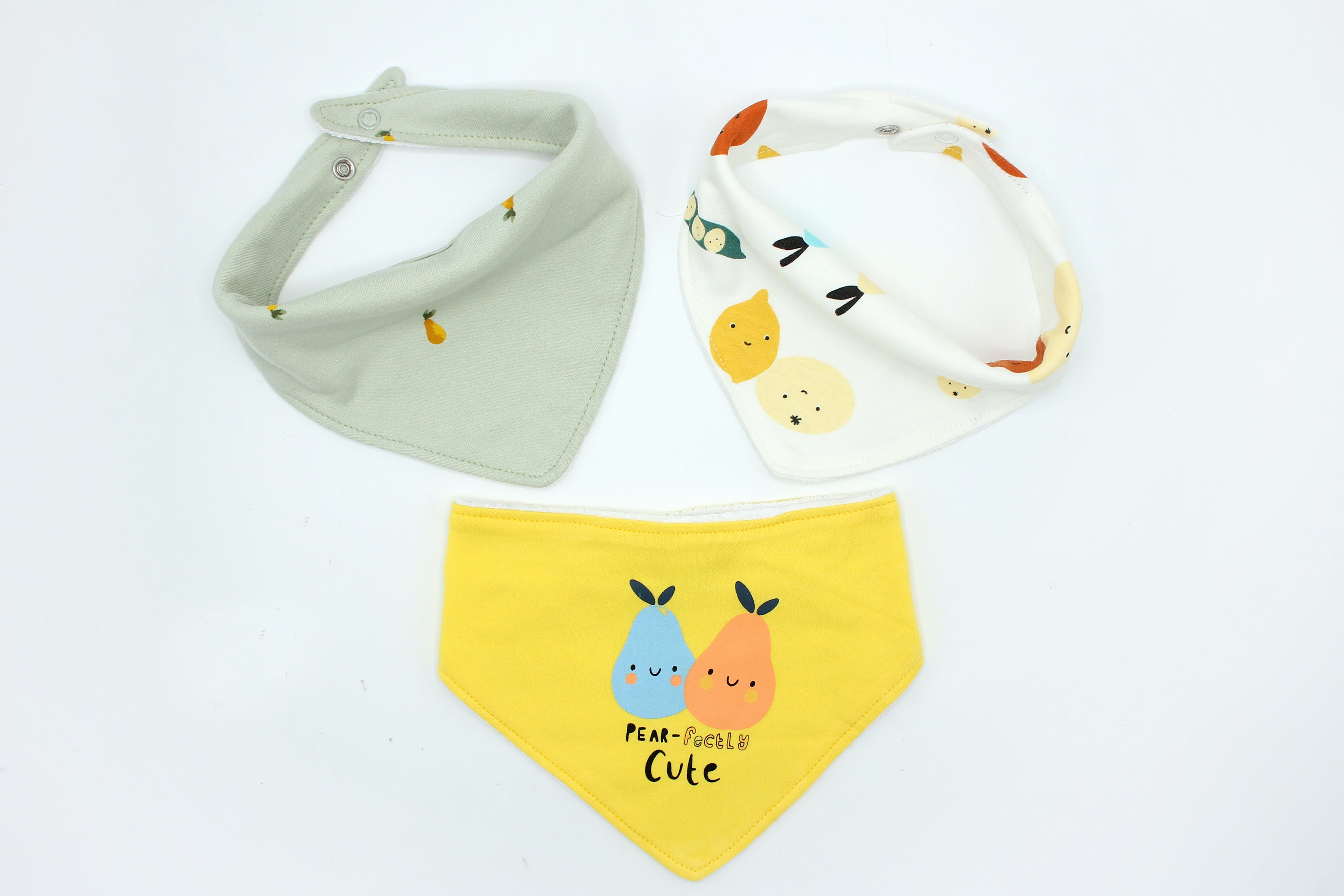 BABY TRIANGLE BIBS PACK 3 : 31147