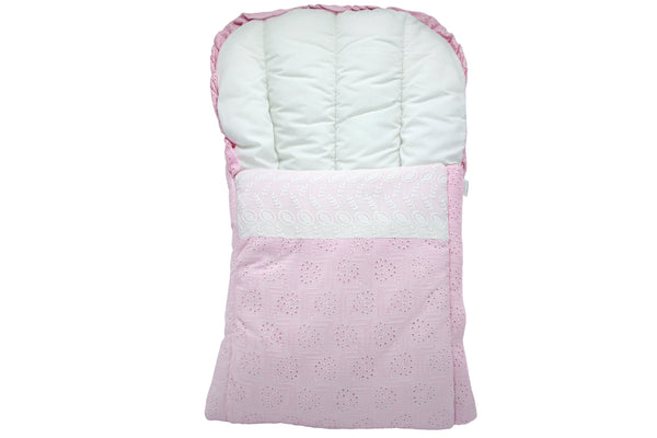 BABY EMBROIDED FANCY CARRY NEST - 31581