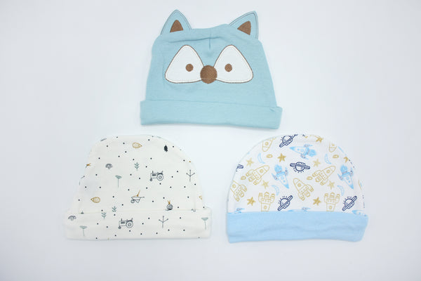 BABY CAPS PACK 3 - 31709