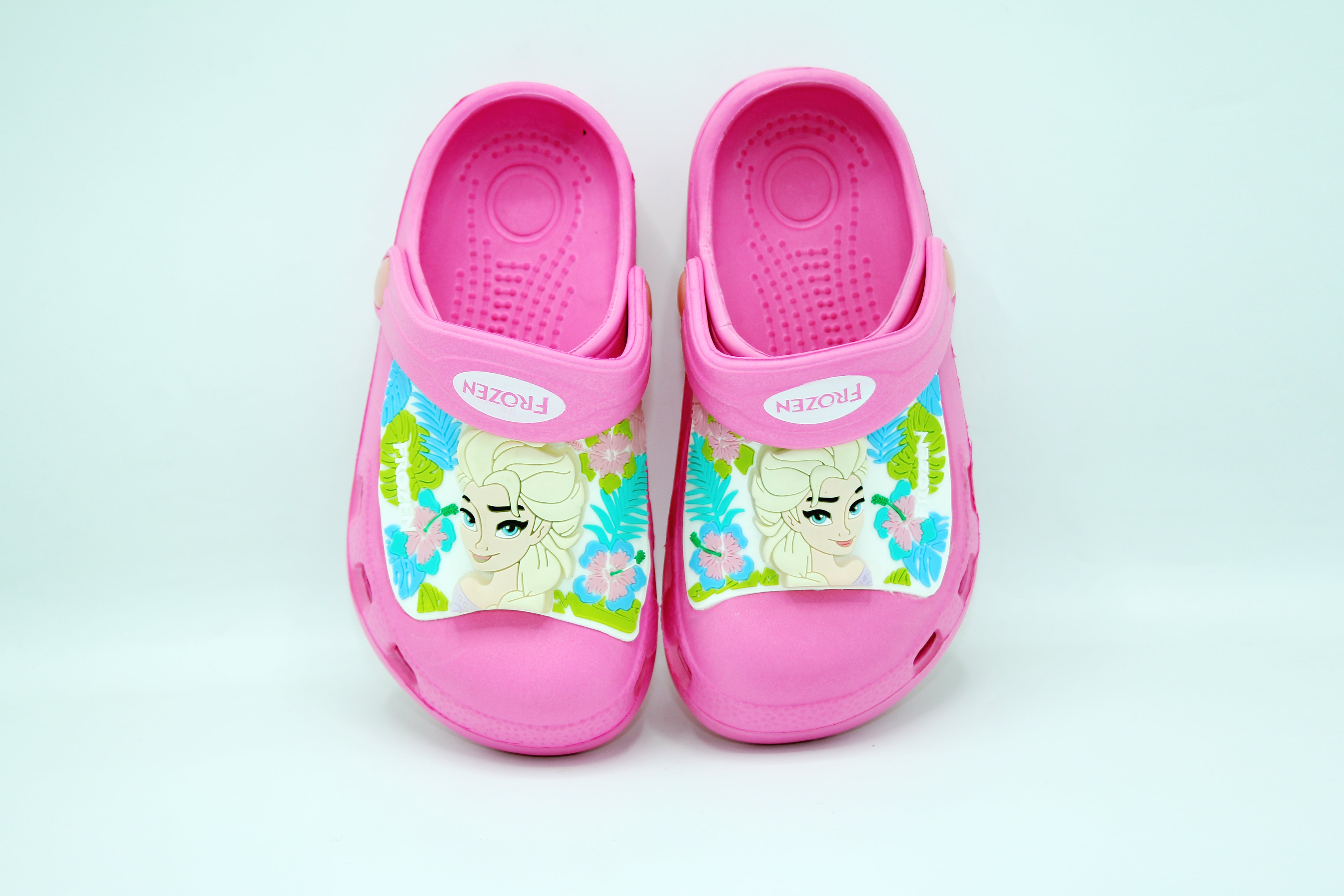 GIRL CHARACTER LIGHTING RUBBER CROCS - 31743