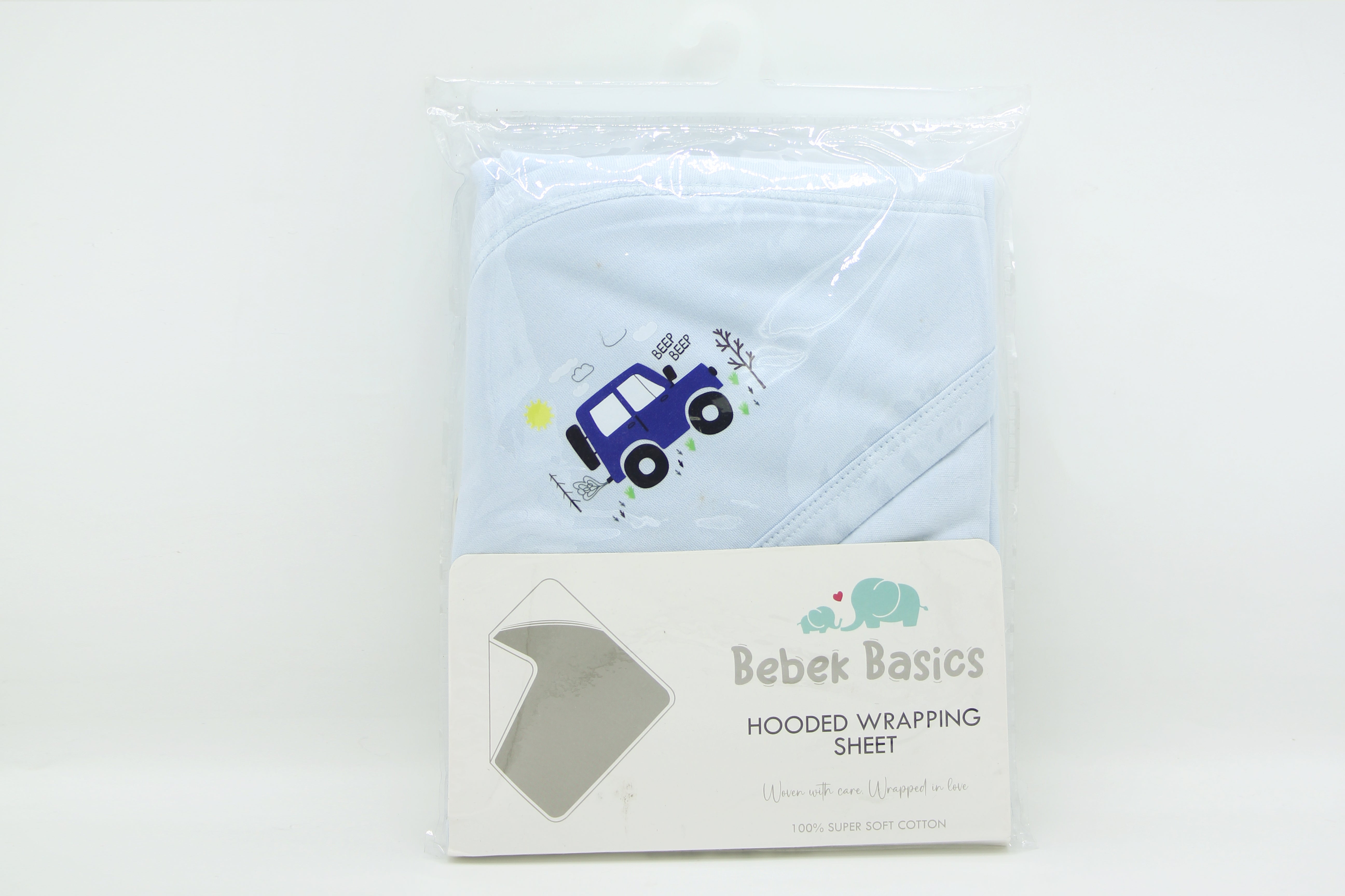 BABY HOODED WRAPPING SHEET - 31745