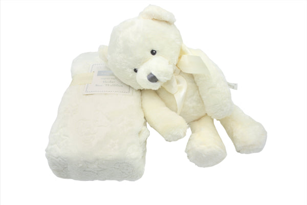 BABY SOFT BLANKET W TOY