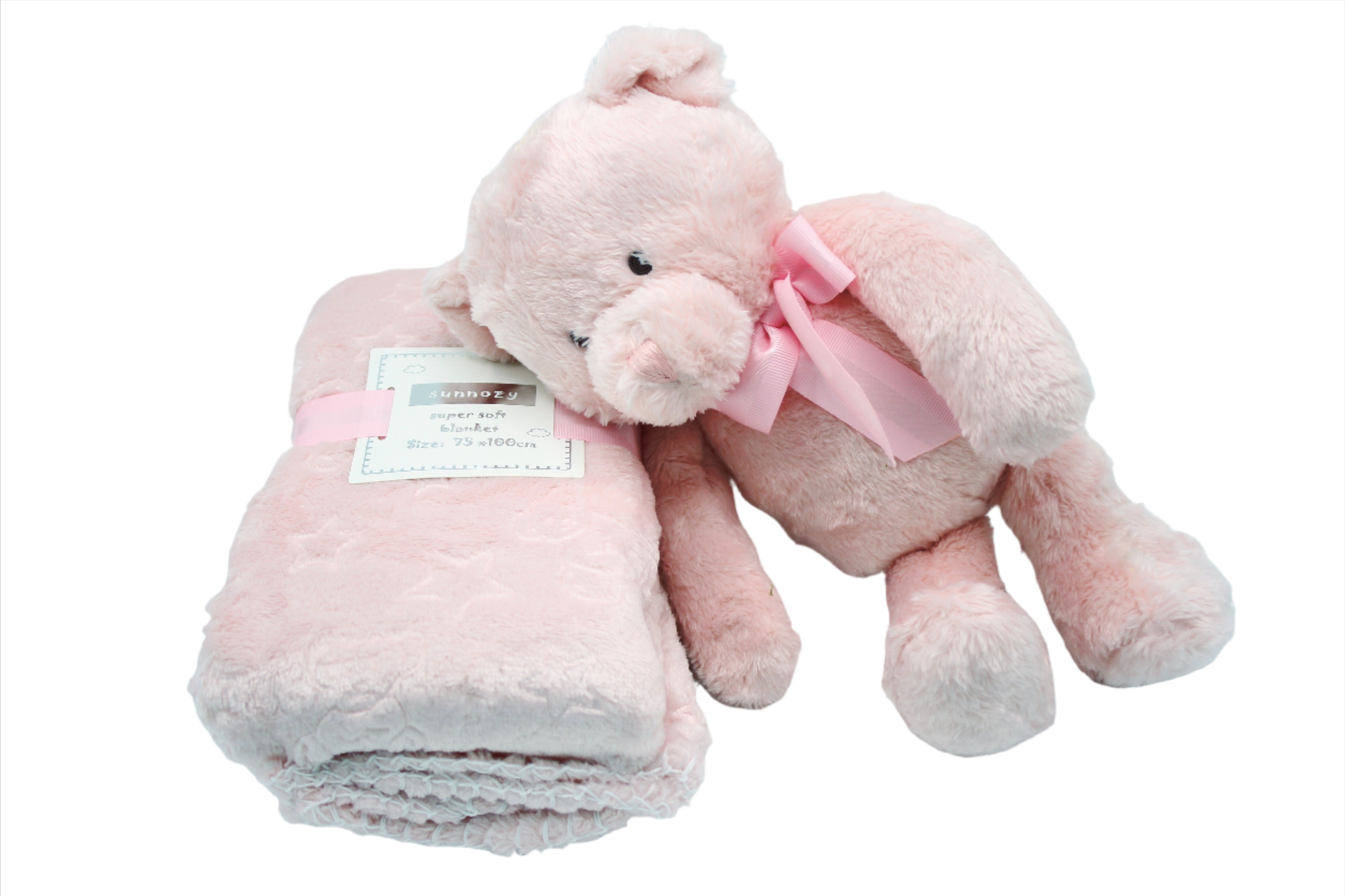 BABY SOFT BLANKET AND TOY SET - 31942