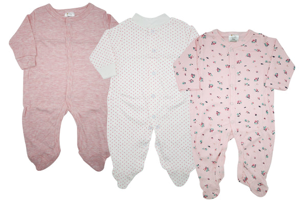 BABY GIRL ROMPERS PACK 3 - 31943