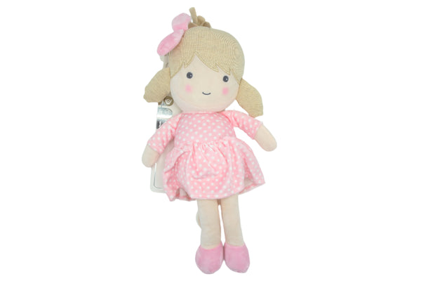 BABY LITTLE GIRL SOFT TOY W SOUND - 31951