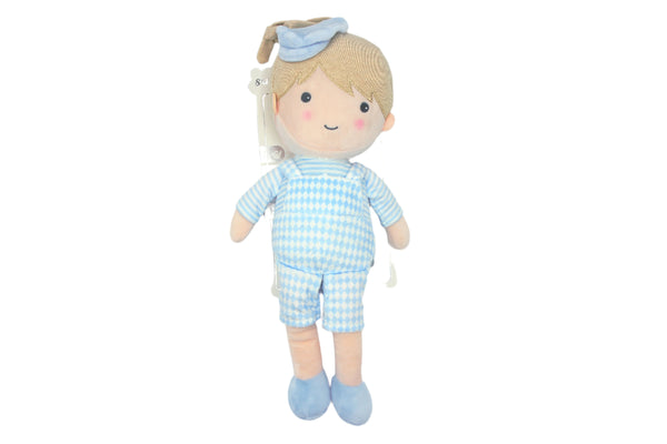 BABY LITTLE BOY SOFT TOY W SOUND - 31951