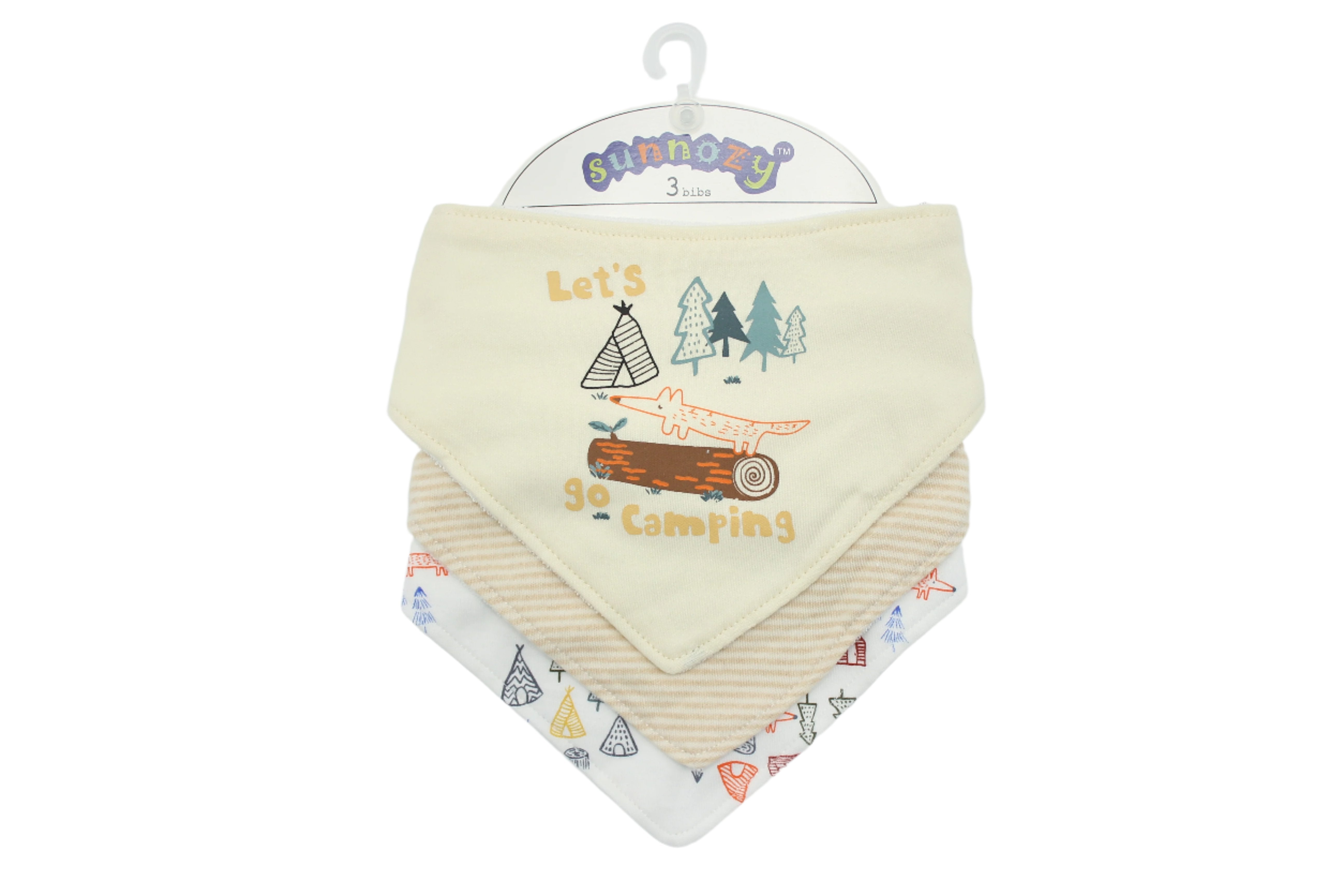 BABY BANDANA BIBS PACK 3 - 31960