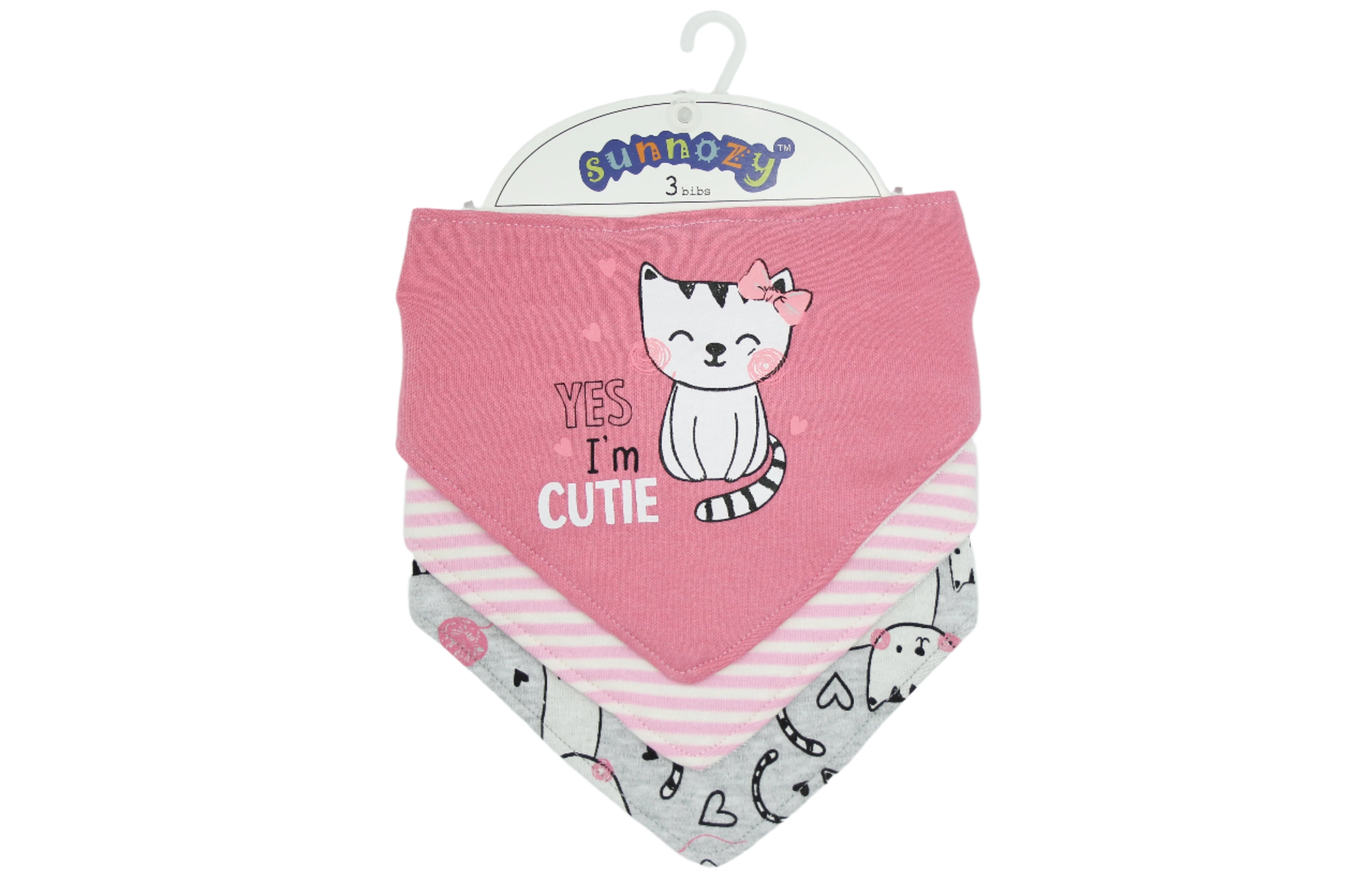 BABY BANDANA BIBS PACK 3 - 31960