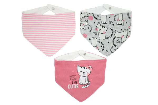 BABY BANDANA BIBS PACK 3 - 31960