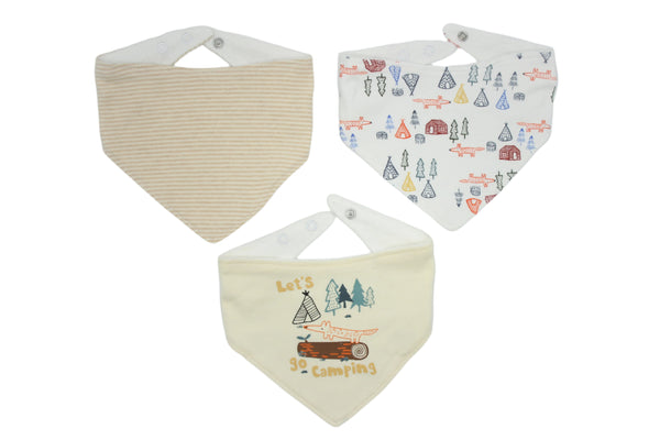 BABY BANDANA BIBS PACK 3 - 31960