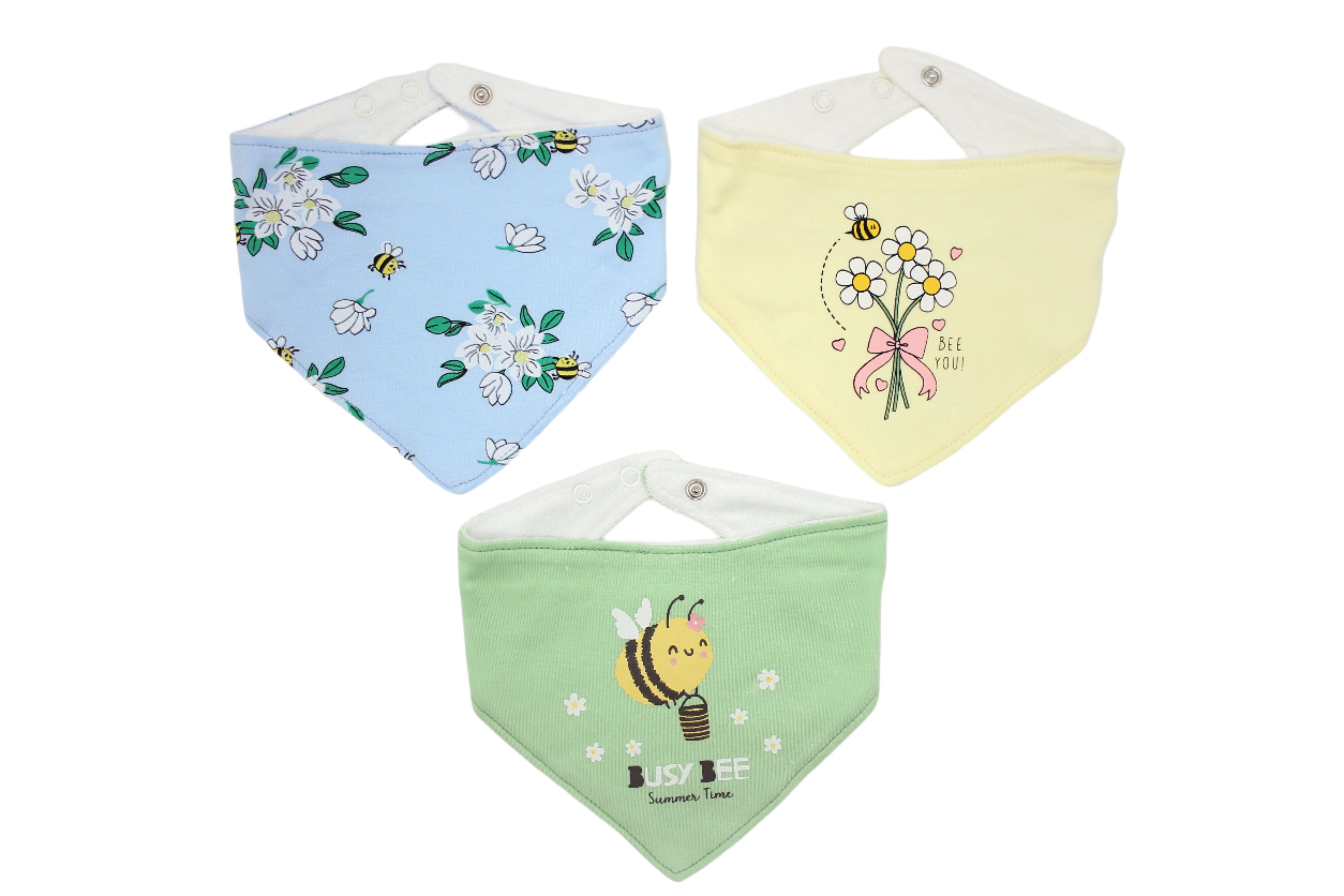 BABY BANDANA BIBS PACK 3 - 31960