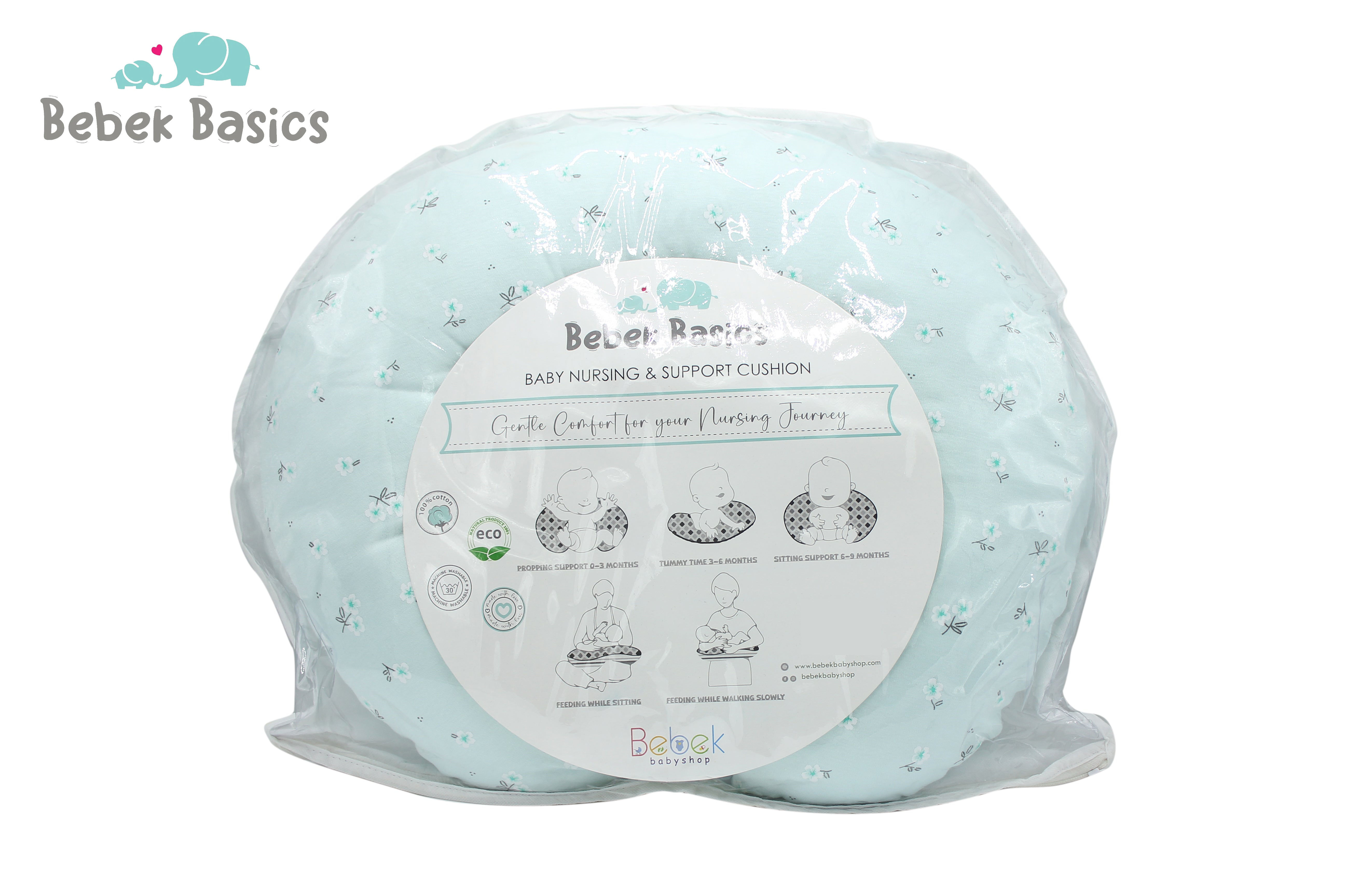 BABY FLORAL NURSING PILLOW - 32003