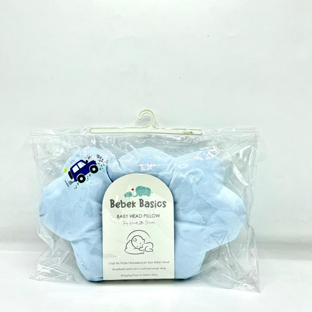 BABY CAR THEMED HEAD PILLOW