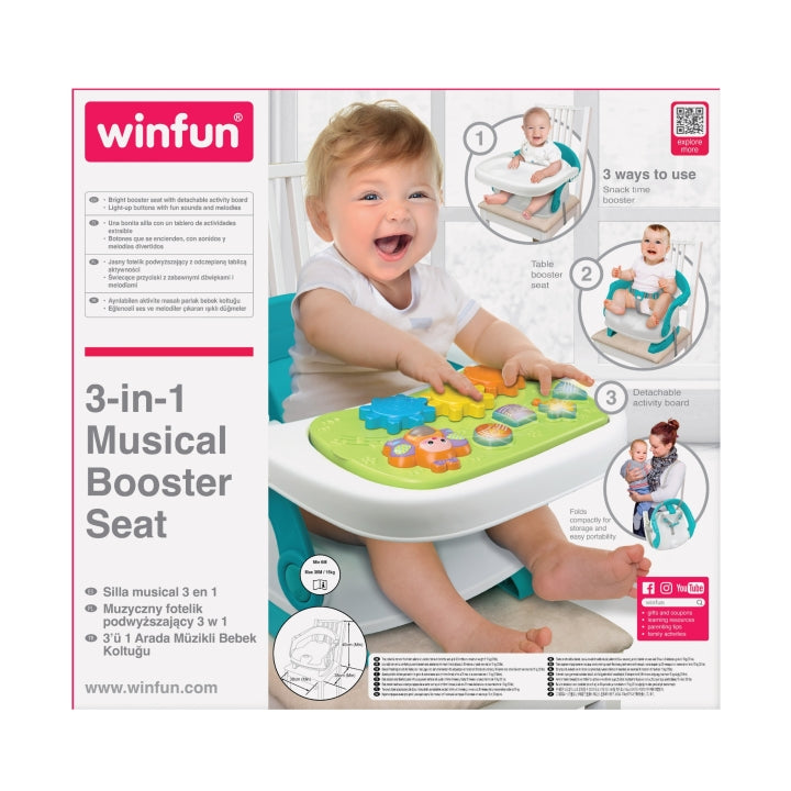 WF 3-in-1 Musical Booster Seat - 32106