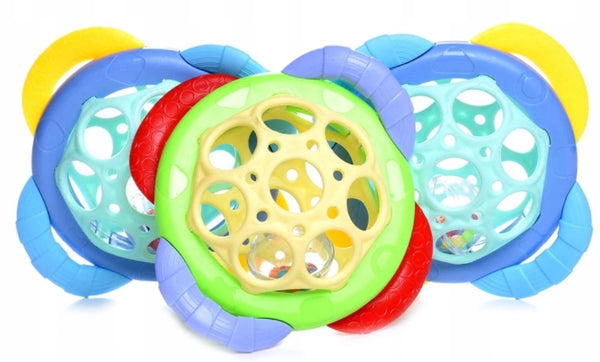 BABY TEETHER + RATTLE BALL - 32115