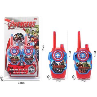 KIDS AVENGERS THEMED WALKIE TALKIE - 32165