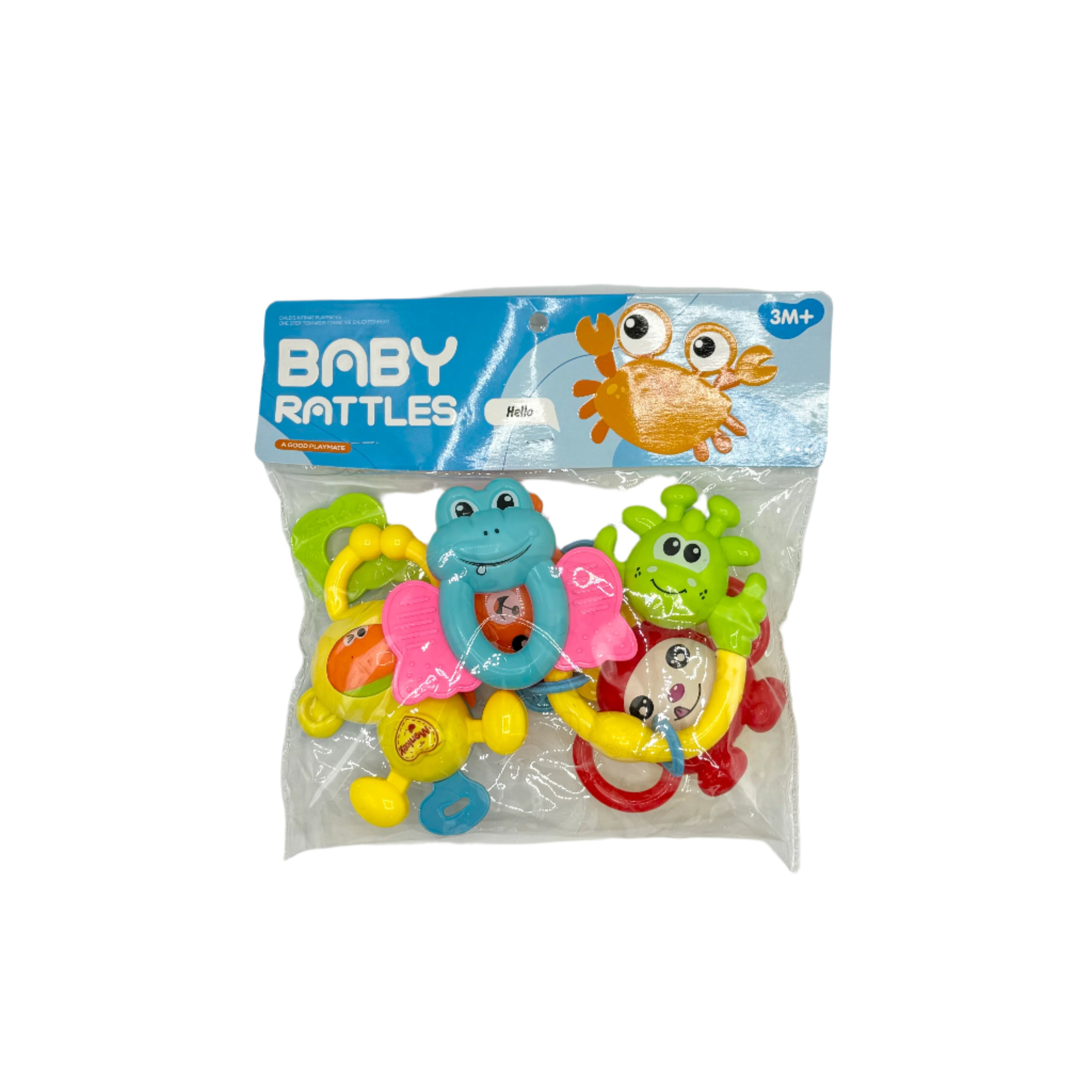 BABY RATTLES 5 PCS