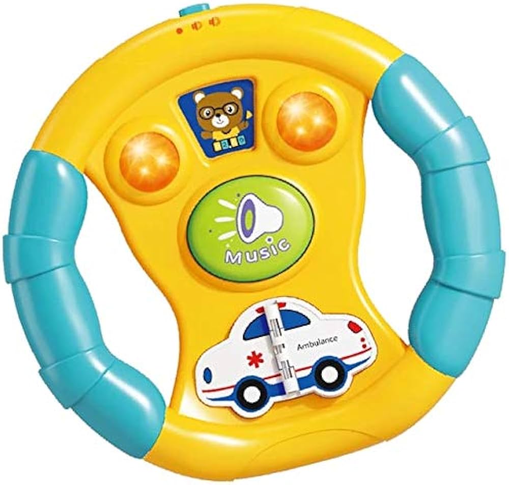 BABY MULTIFUNCTIONAL MUSICAL STEERING WHEEL