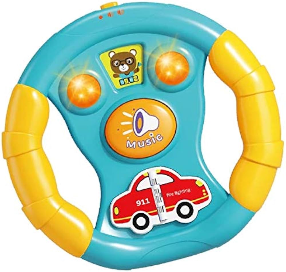 BABY MULTIFUNCTIONAL MUSICAL STEERING WHEEL