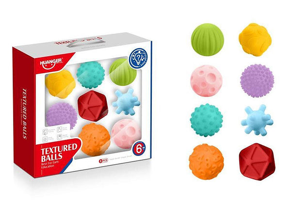 BABY TEXTURED BALLS PACK 8 - 32209