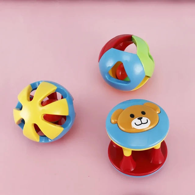 BABY RATTLES 3 PCS - 32218