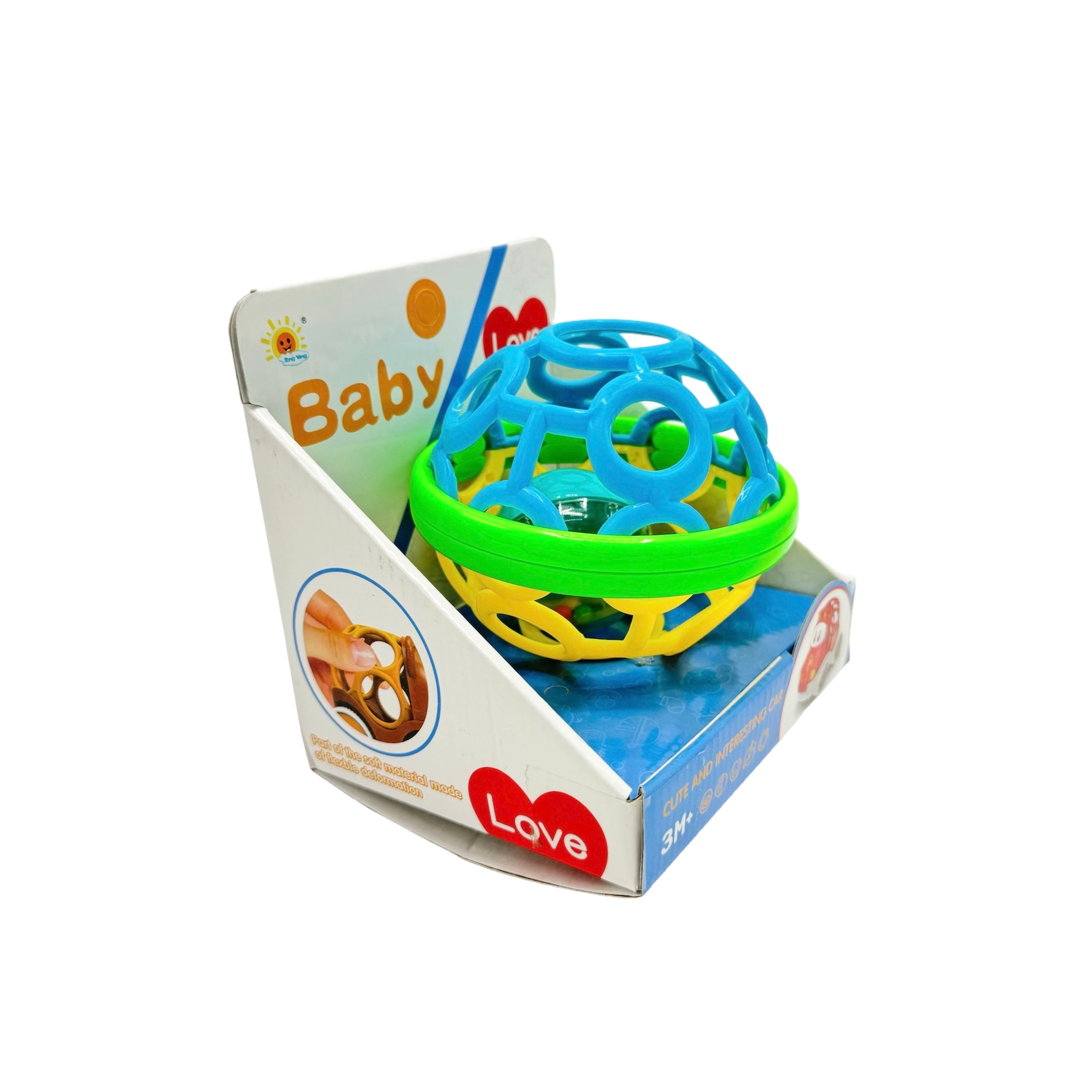 BABY RATTLE BALL - 32220