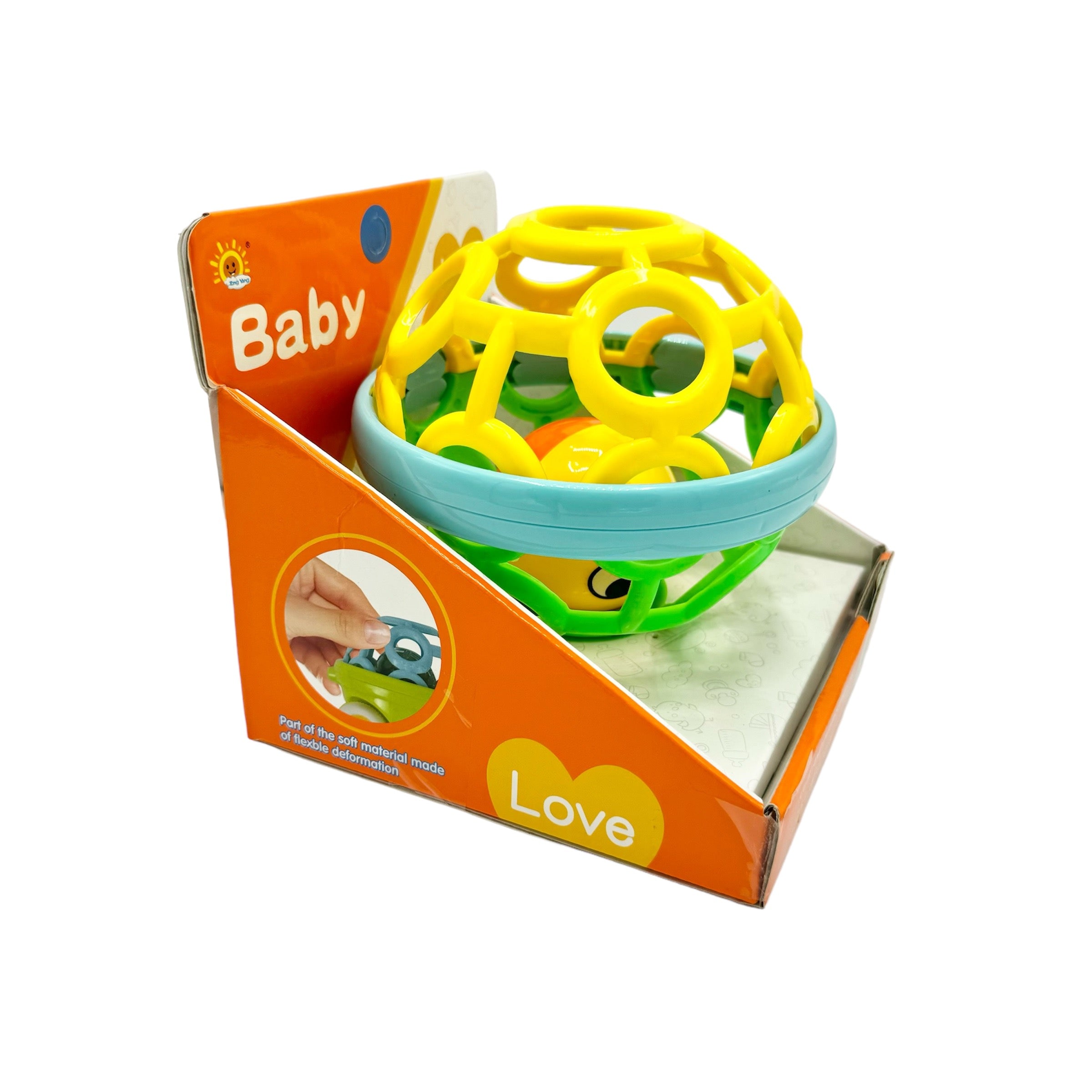 BABY RATTLE BALL - 32222