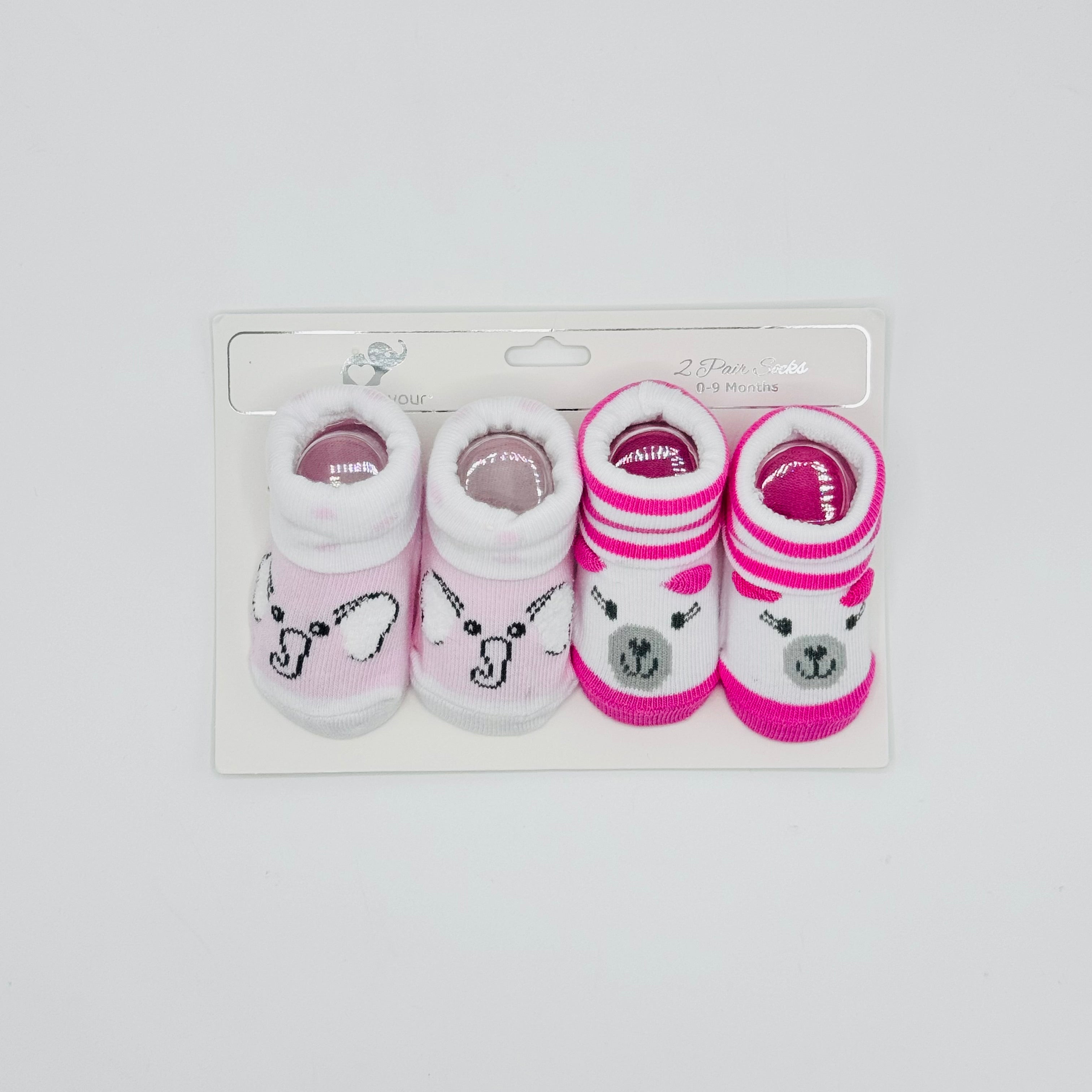 BABY SOCKS BOOTIES PACK 2