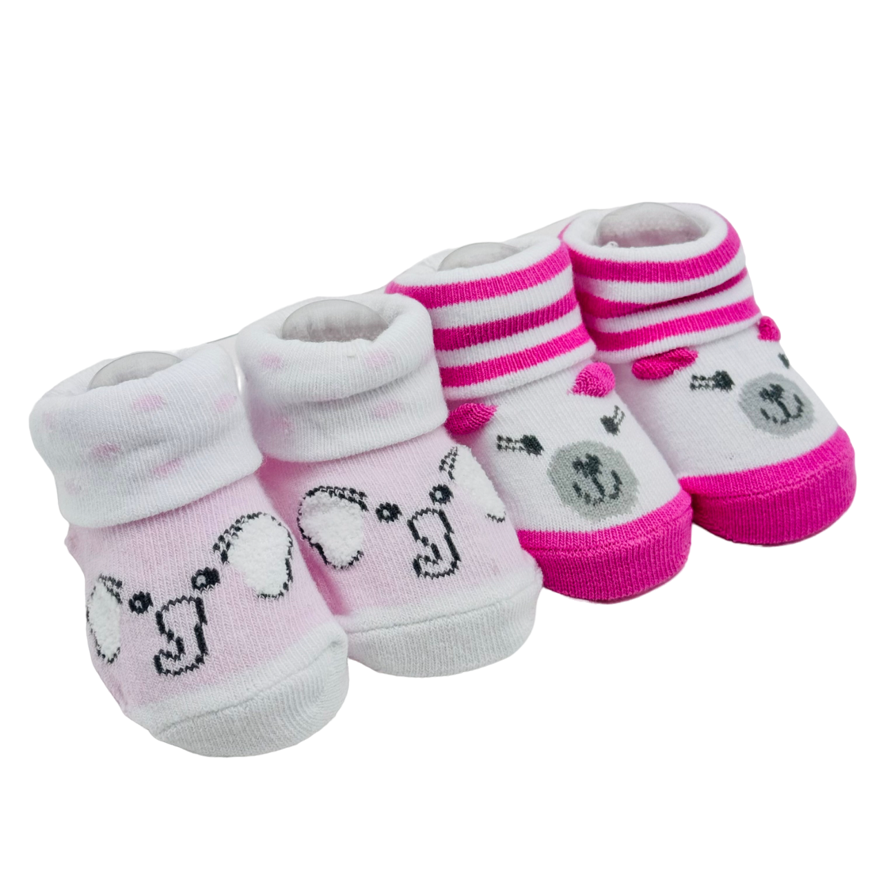 BABY SOCKS BOOTIES PACK 2